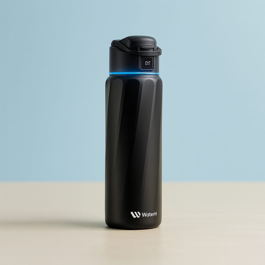 WaterH Boost Smart Bottle –  946 ml Hydration Tracker with App & LED